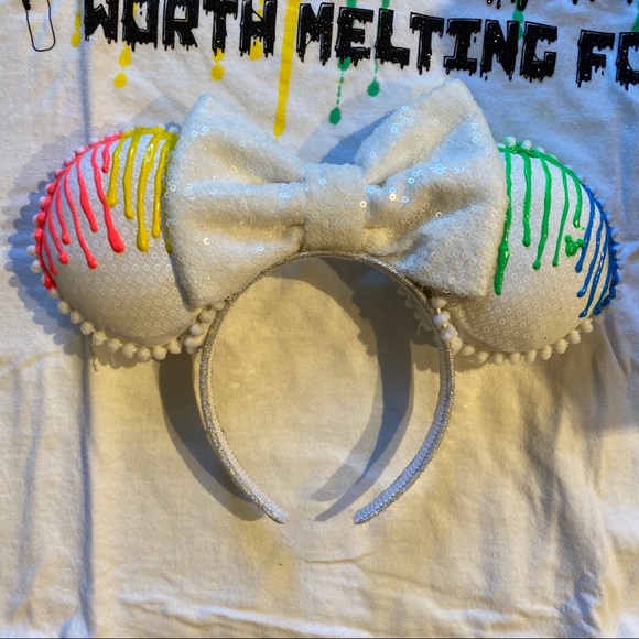 Summer Worth Melting for small shop tee and ears - Picture 2 of 8